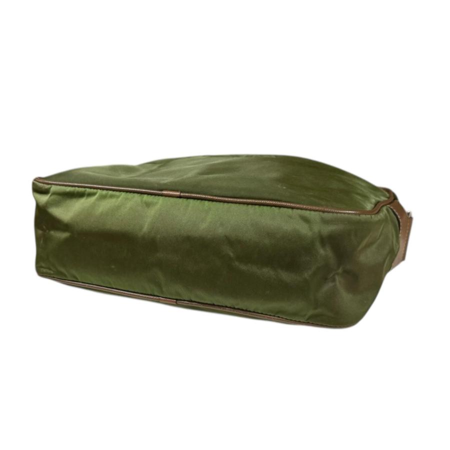 PRADA（プラダ） ショルダーバッグ ナイロン グリーン レディース 中古