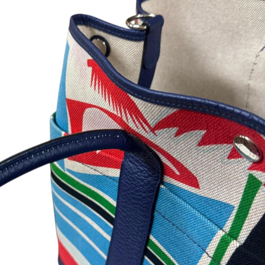 HERMES（エルメス） Sea, Surf and Fun ガーデンパーティポケットPM