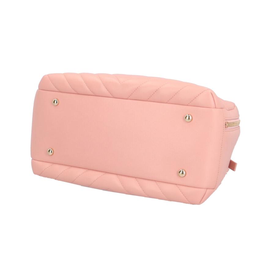 シャネル ボウリングバッグ Vステッチ トレンディCC ショルダーバッグ レザー A92238 ピンク レディース CHANEL  中古 CHANEL（シャネル） ボウリングバッグ Vステッチ トレンディCC