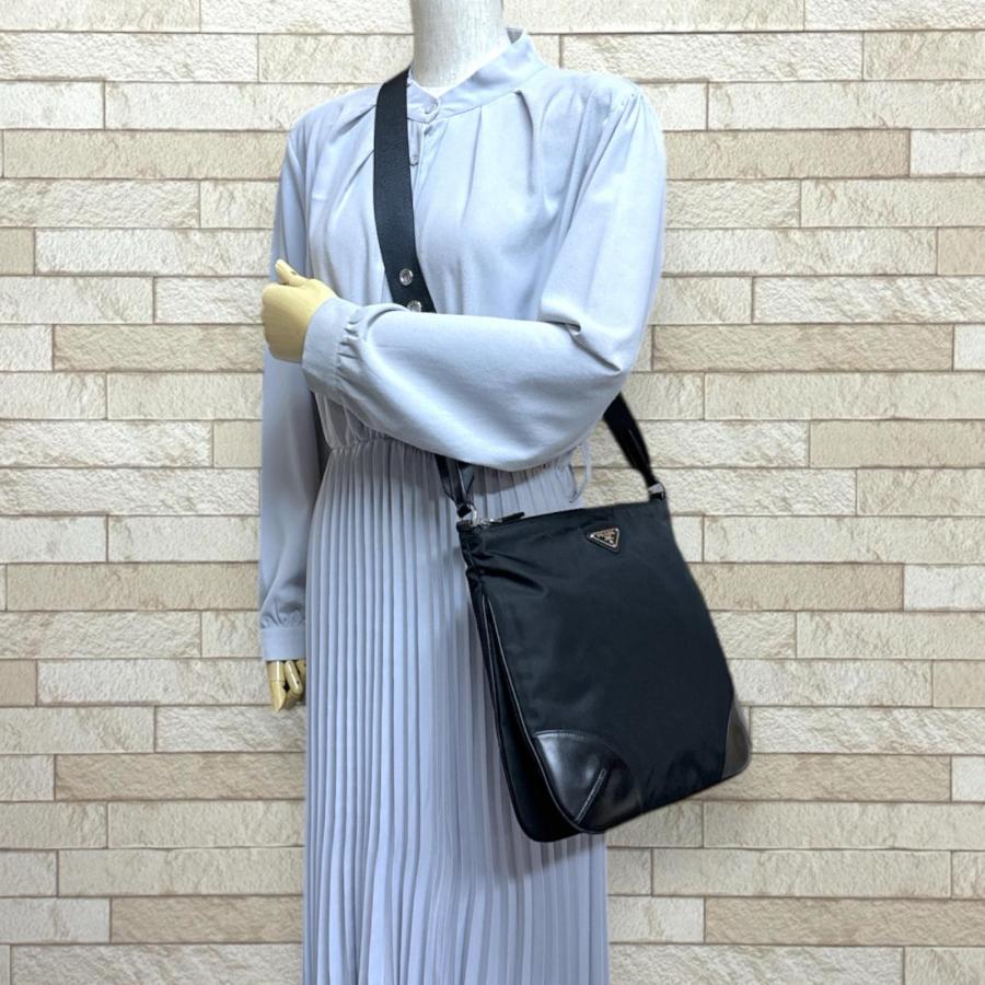PRADA（プラダ） ショルダーバッグ ナイロン BT0326 ブラック ユニ