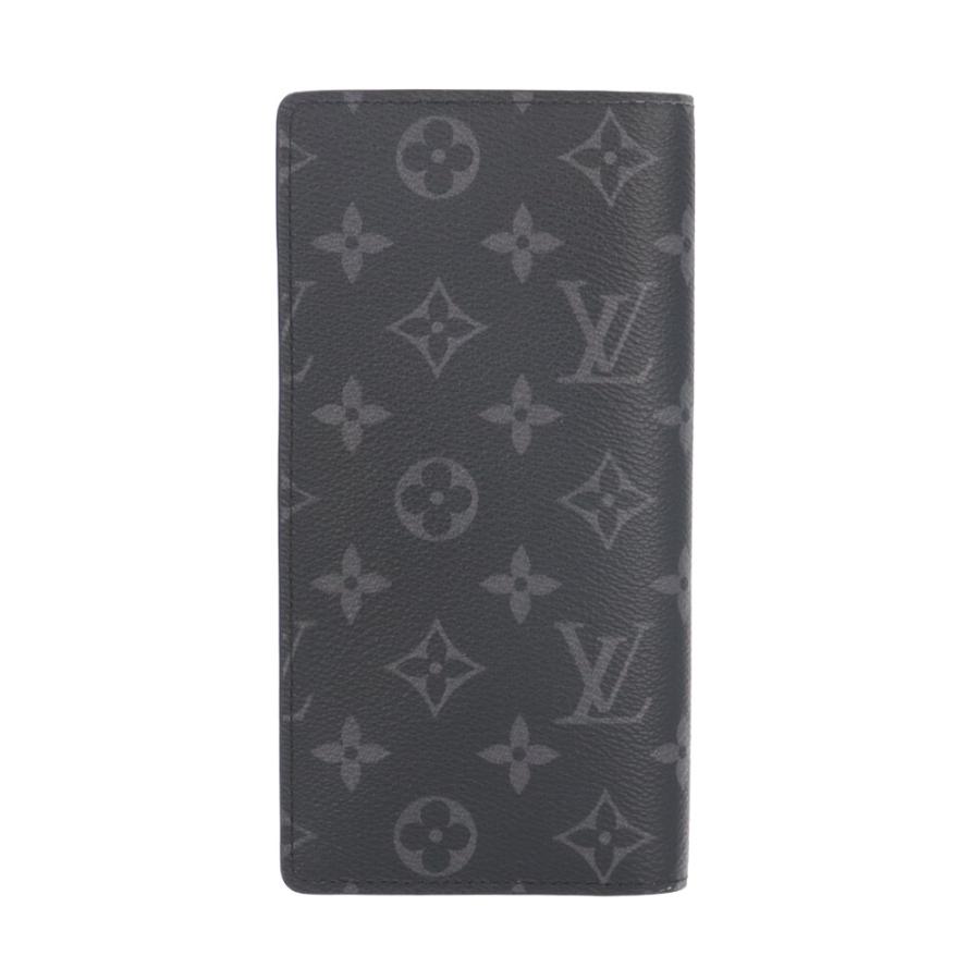 美品 ポルトフォイユブラザ モノグラム エクリプス LOUIS VUITTON（ルイ・ヴィトン） ポルトフォイユ・ブラザ モノグラム