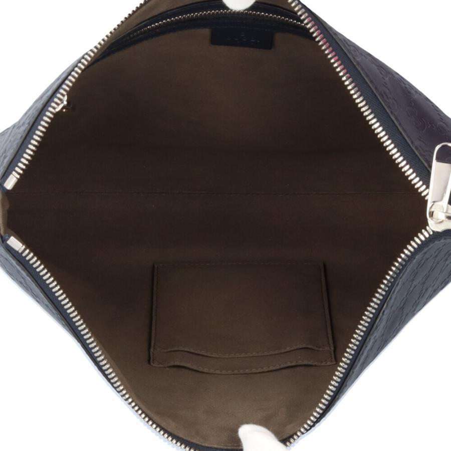 GUCCI（グッチ） グッチシマ ショルダーバッグ レザー 473882 ネイビー