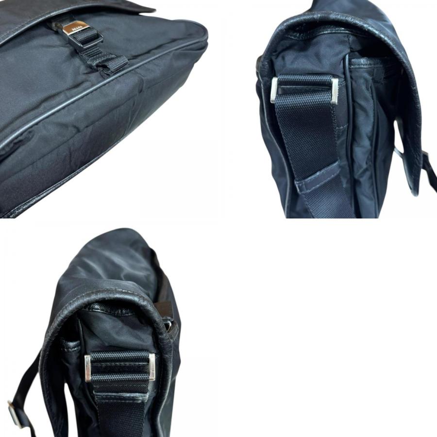 PRADA（プラダ） ショルダーバッグ ナイロン ブラック メンズ 中古