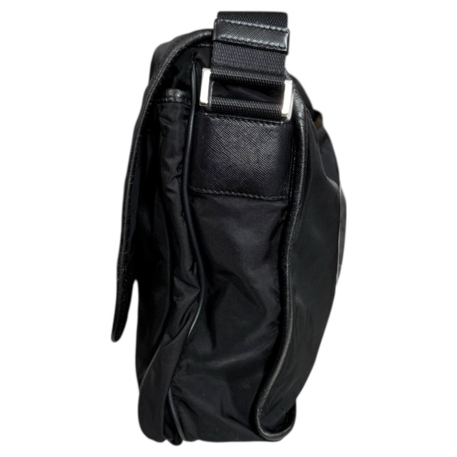 PRADA（プラダ） ショルダーバッグ ナイロン ブラック メンズ 中古
