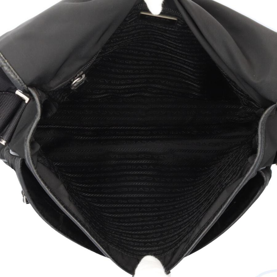 PRADA（プラダ） ショルダーバッグ ナイロン ブラック メンズ 中古