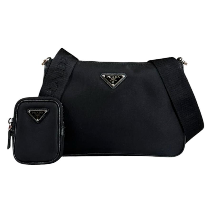 PRADA（プラダ） ショルダーバッグ ナイロン ブラック ユニセックス