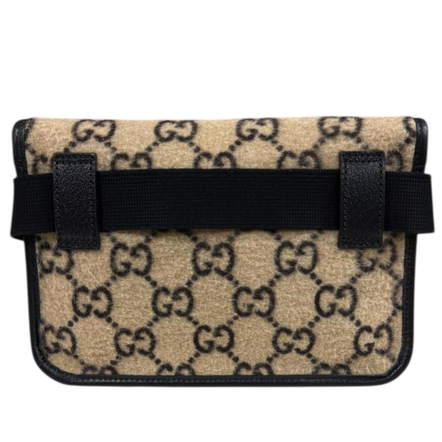 GUCCI（グッチ） GGウール ボディバッグ ウール 598181 ベージュ