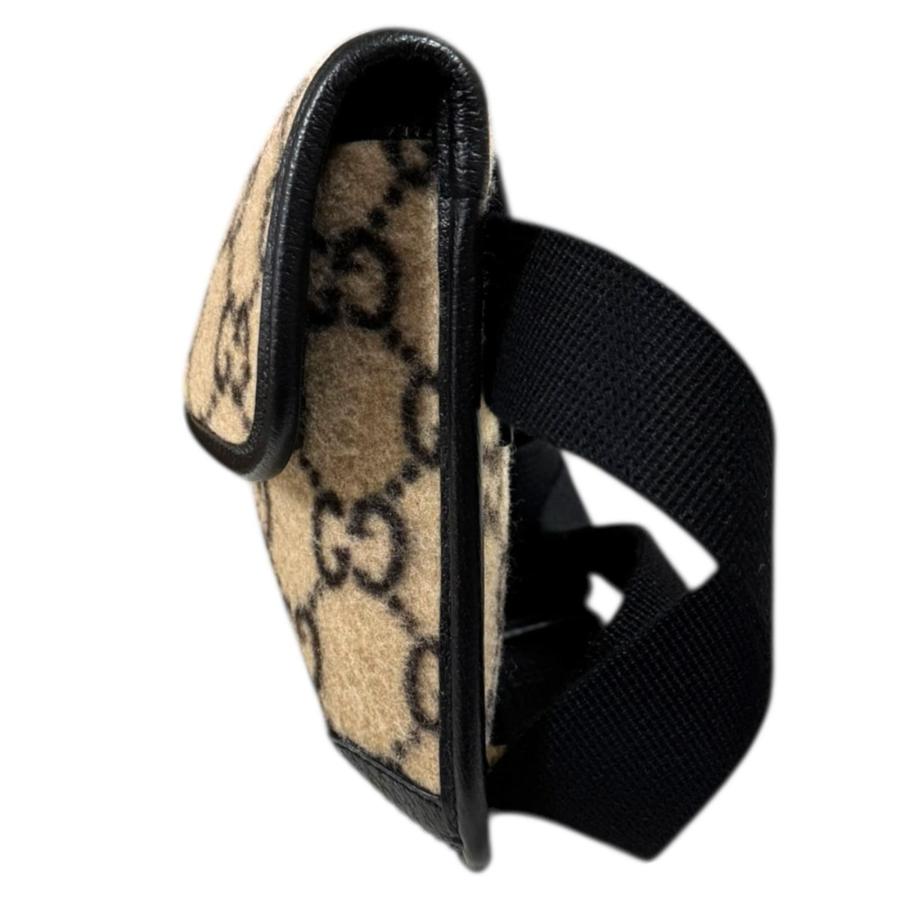 GUCCI（グッチ） GGウール ボディバッグ ウール 598181 ベージュ