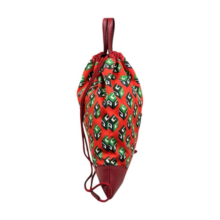 GUCCI（グッチ） キューブプリント ドローストリングバッグ リュック
