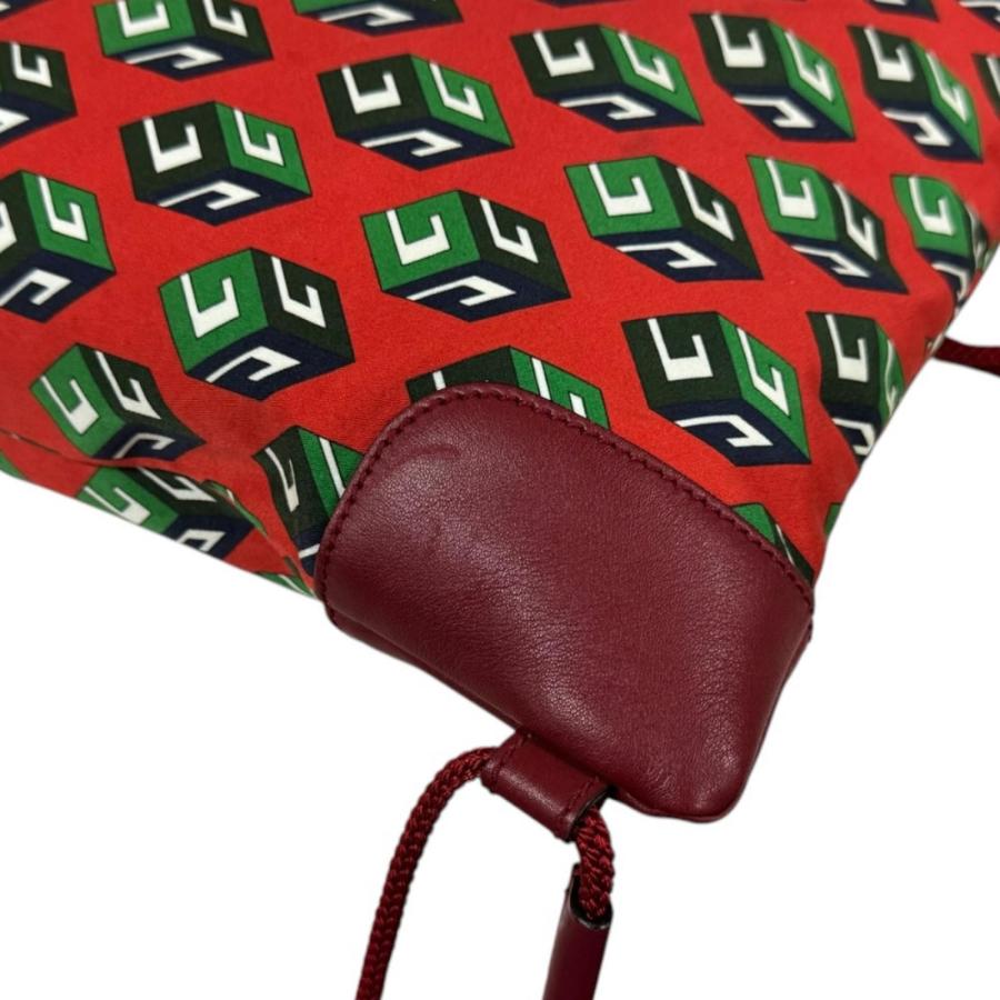 GUCCI（グッチ） キューブプリント ドローストリングバッグ リュック