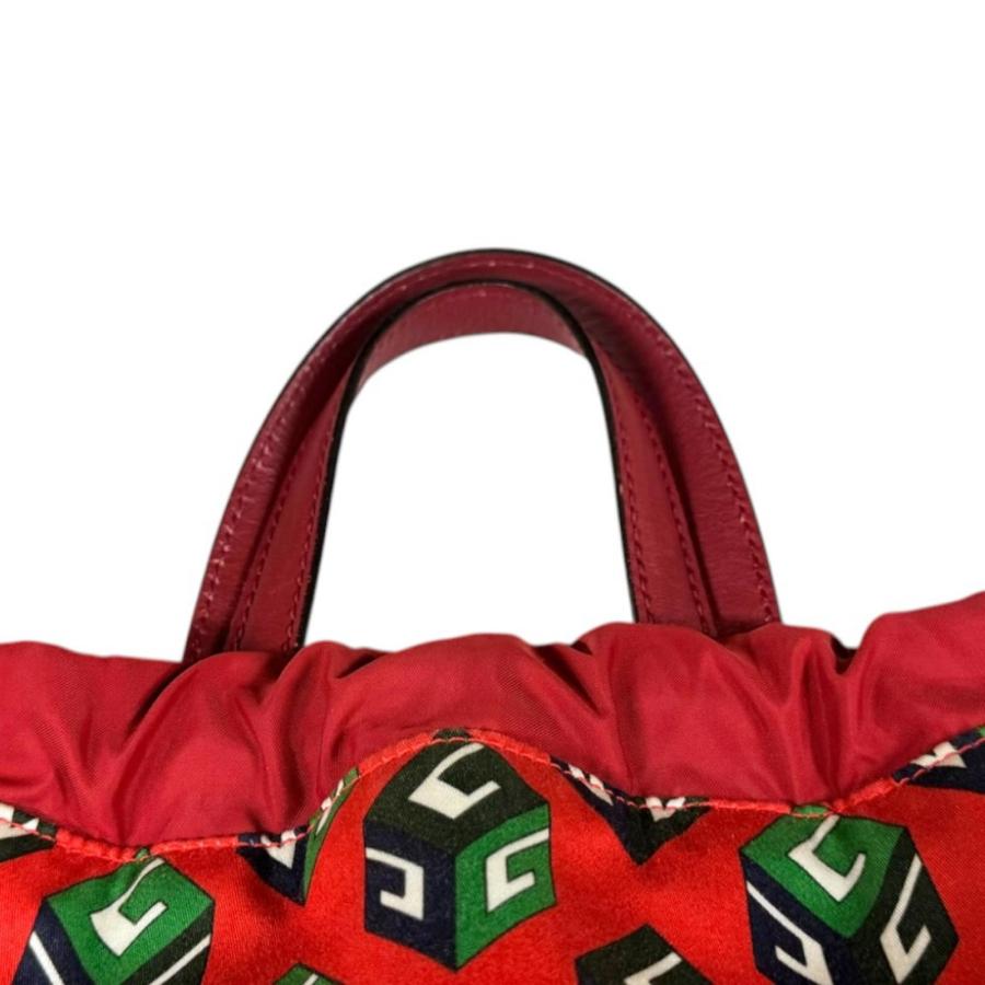 GUCCI（グッチ） キューブプリント ドローストリングバッグ リュック