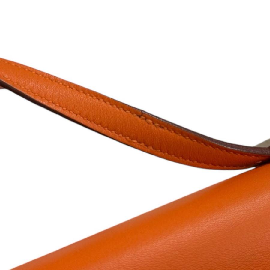 エルメス コンスタンス エラン ショルダーバッグ オレンジ レディース HERMES  中古 HERMES（エルメス） コンスタンス エラン ショルダーバッグ オレンジ