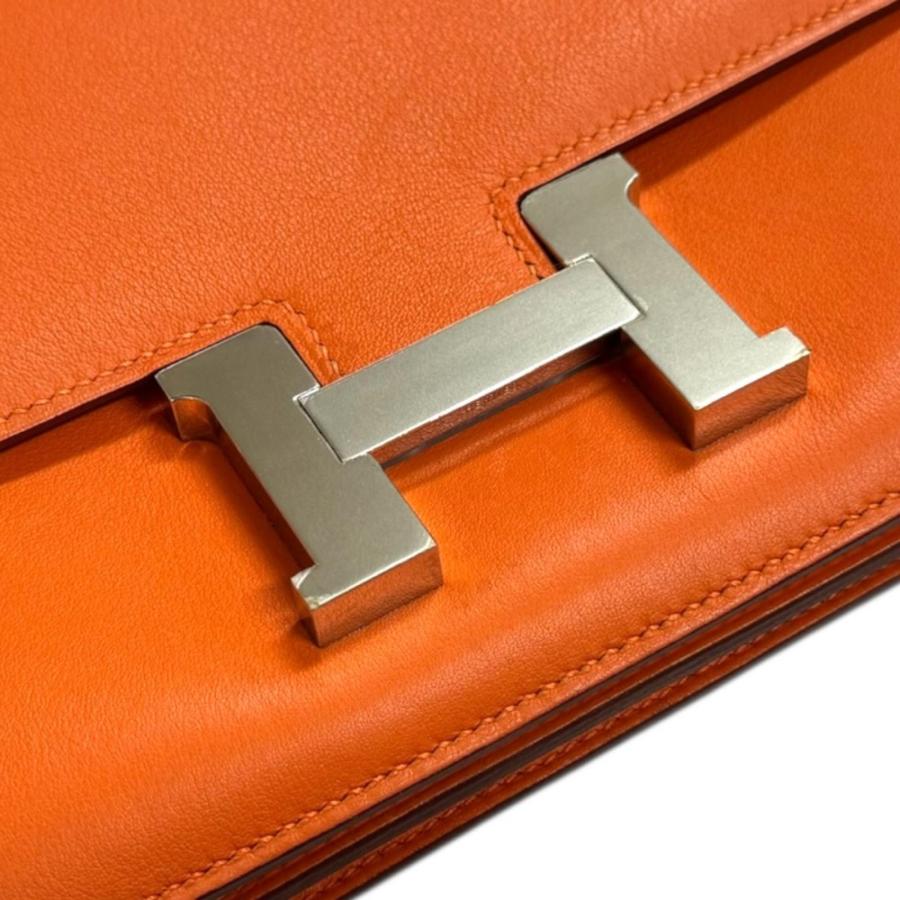 HERMES（エルメス） コンスタンス エラン ショルダーバッグ オレンジ