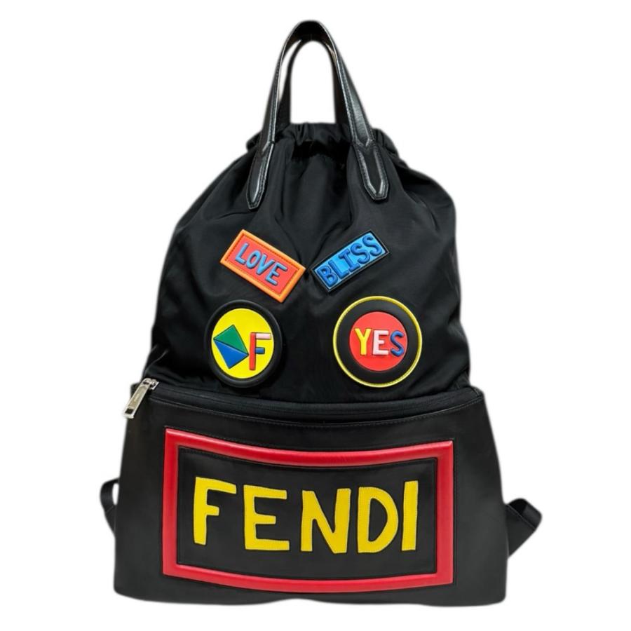 【値下げ可能】FENDIリュック FENDI（フェンディ） ロゴ フェイス リュック・デイパック ナイロン