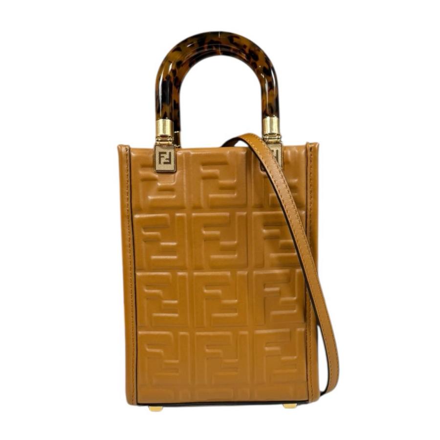 FENDI（フェンディ） サンシャインショッパー ミニ ショルダーバッグ