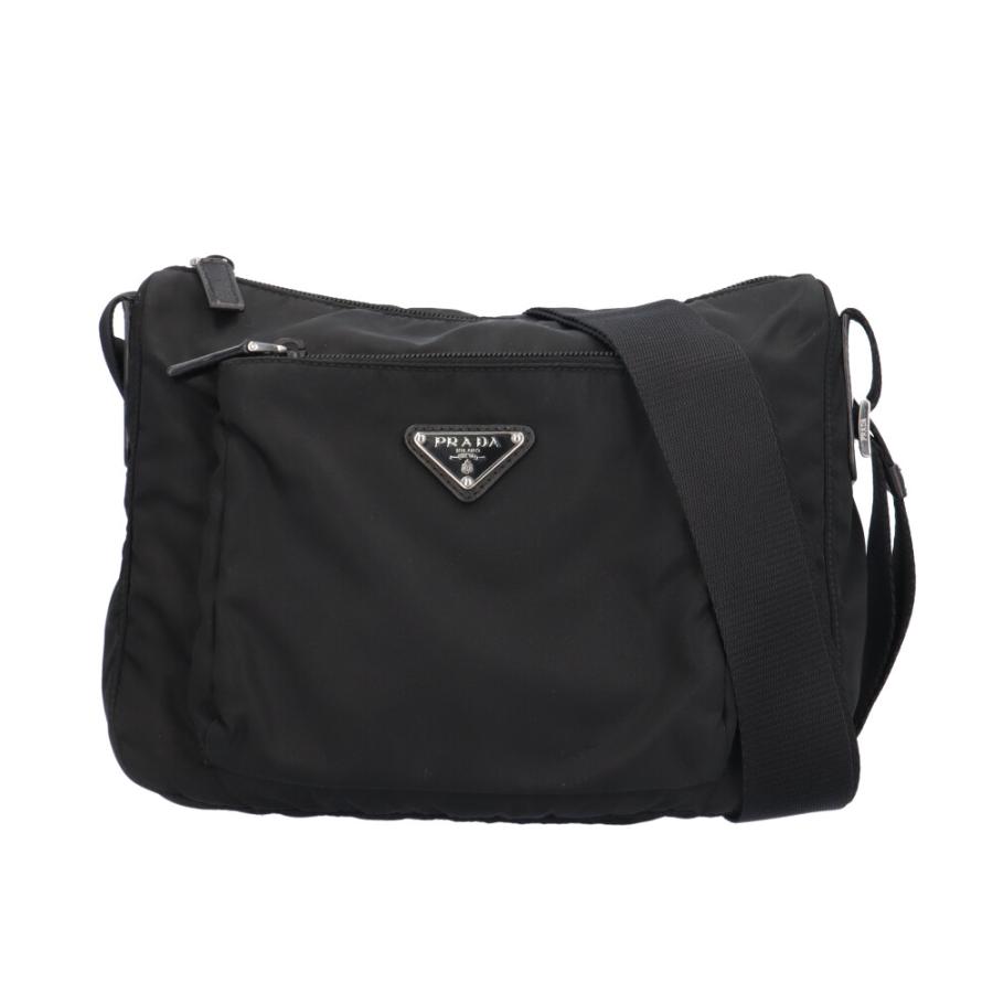 PRADA（プラダ） ショルダーバッグ ナイロン 1BC909 ブラック