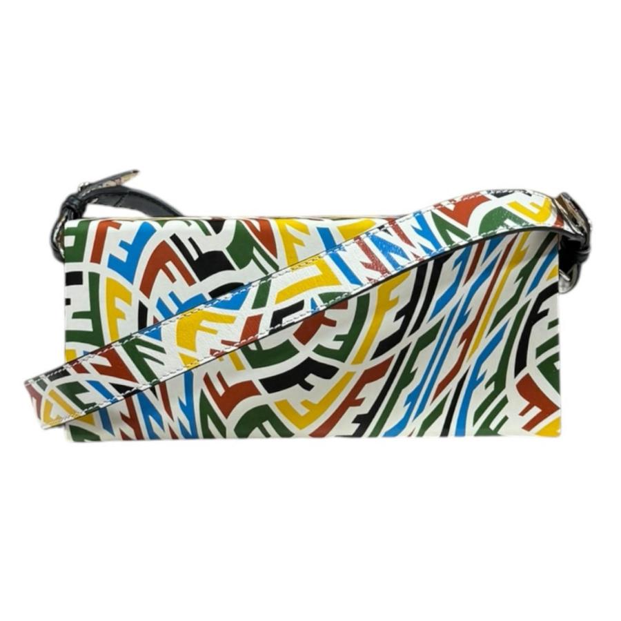 FENDI（フェンディ） ヴァーティゴ ズッカ ショルダーバッグ レザー 