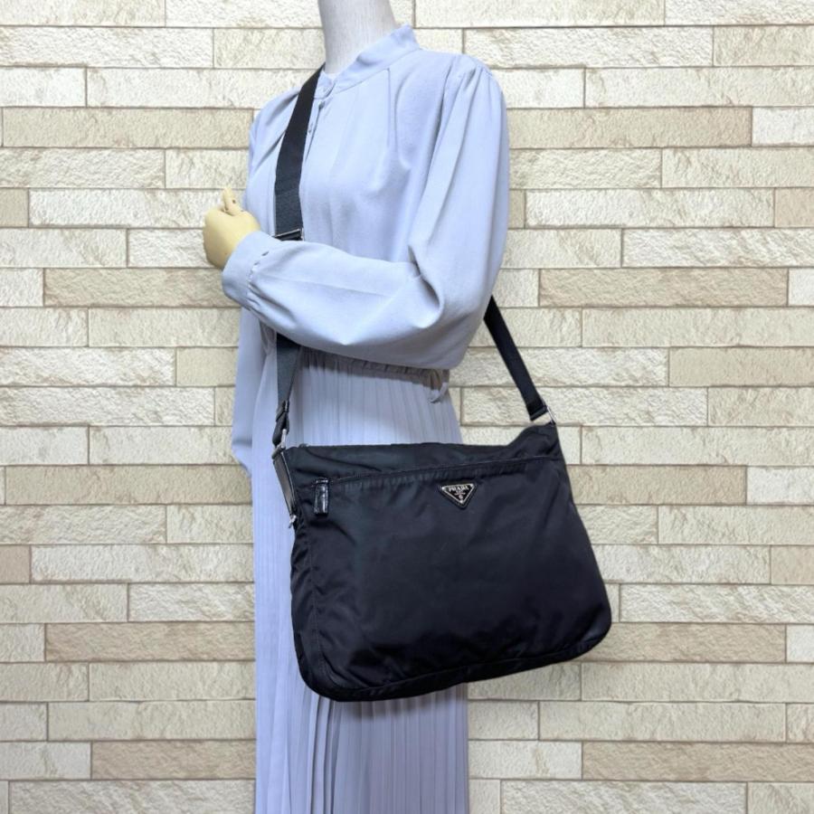 PRADA（プラダ） ショルダーバッグ ナイロン BT0421 ブラック ユニ