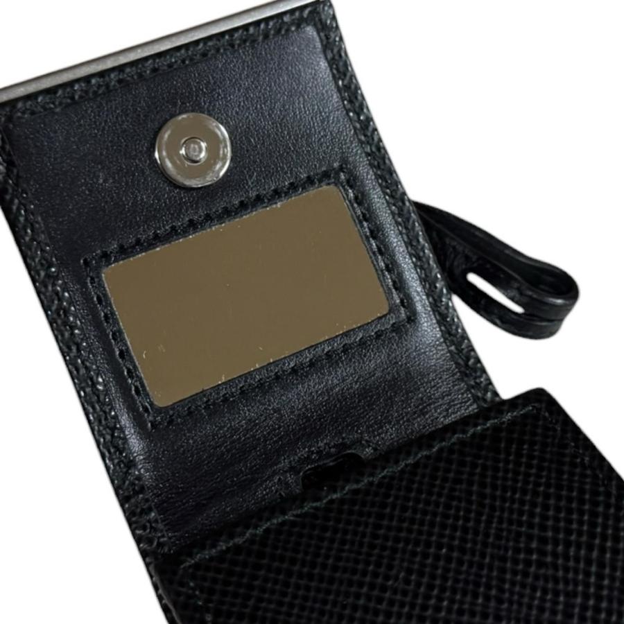 PRADA（プラダ） モノクローム ショルダーバッグ レザー 1BD127