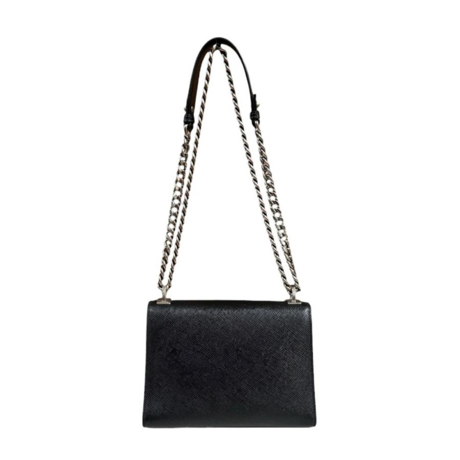 PRADA プラダ モノクローム ショルダーバッグ 1BD127 PRADA（プラダ） モノクローム ショルダーバッグ レザー 1BD127