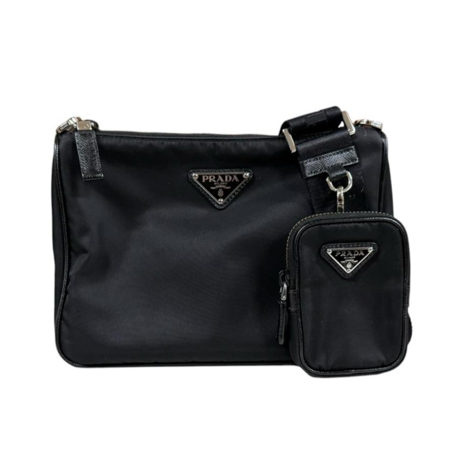 PRADA（プラダ） ショルダーバッグ リナイロン 2VH113 ブラック