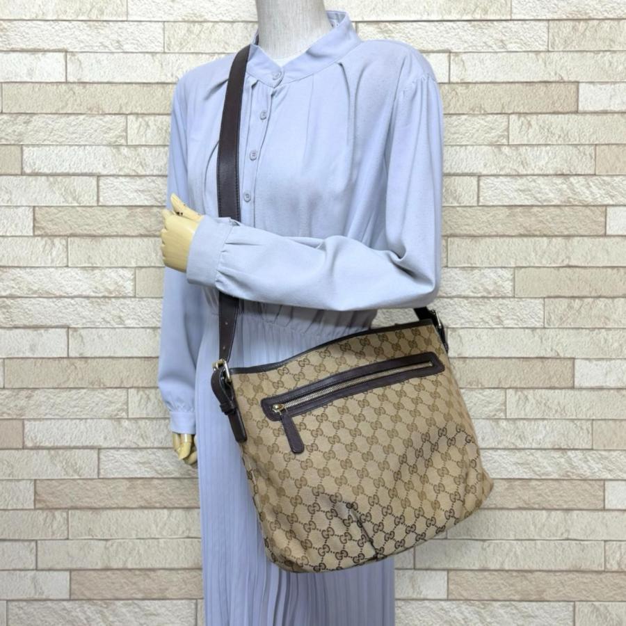 GUCCI（グッチ） GGキャンバス ショルダーバッグ GGキャンバス 388930