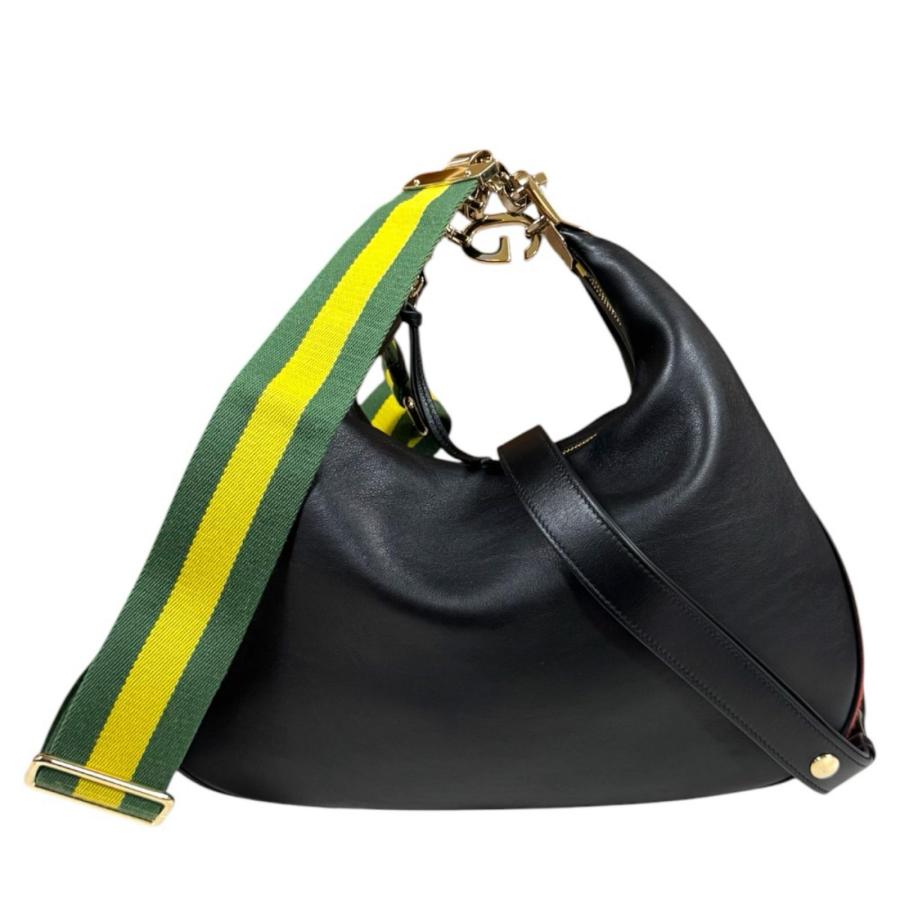 GUCCI（グッチ） アタッシェミディアム ショルダーバッグ レザー