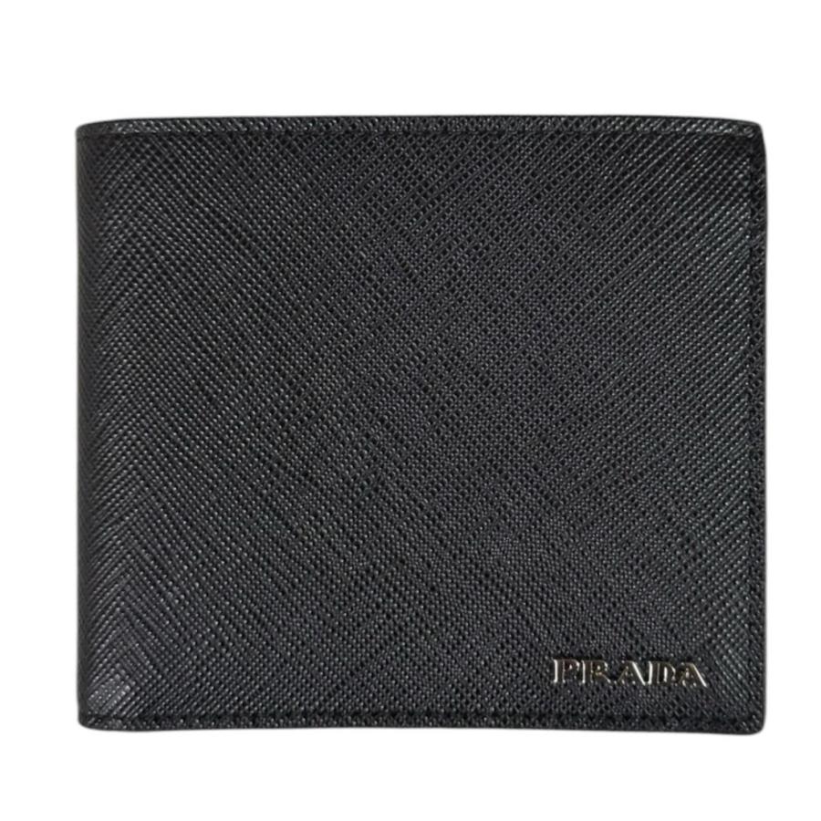 PRADA（プラダ） サフィアーノ 二つ折り財布 レザー 2MO738 メンズ