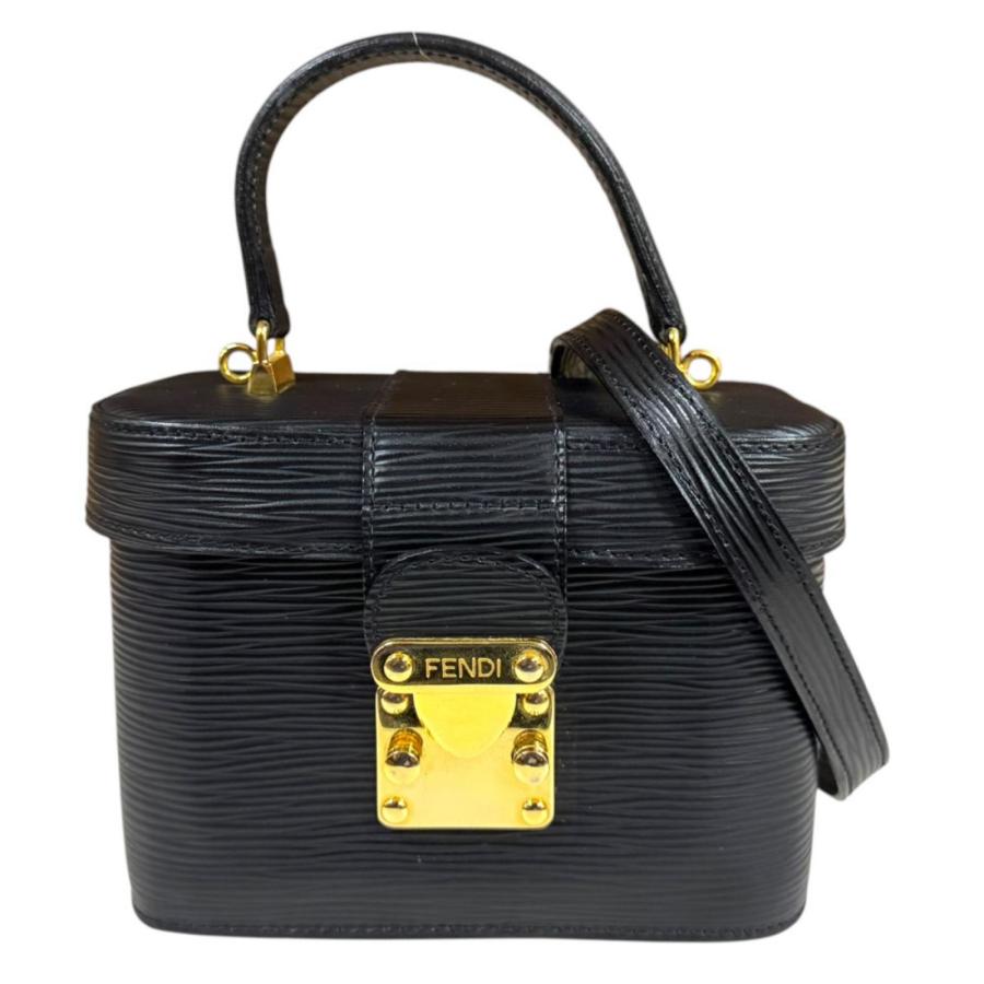FENDI（フェンディ） エピ バニティ ショルダーバッグ レザー 
