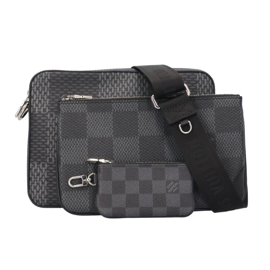 LOUIS VUITTON（ルイ・ヴィトン） トリオメッセンジャー ダミエグラ