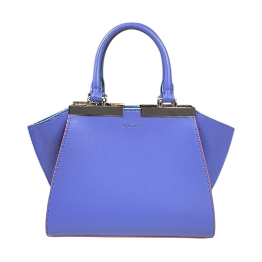 FENDI フェンディ プチトロワジュール ショルダーバッグ レザー FENDI フェンディ プチトロワジュール ショルダーバッグ レザー