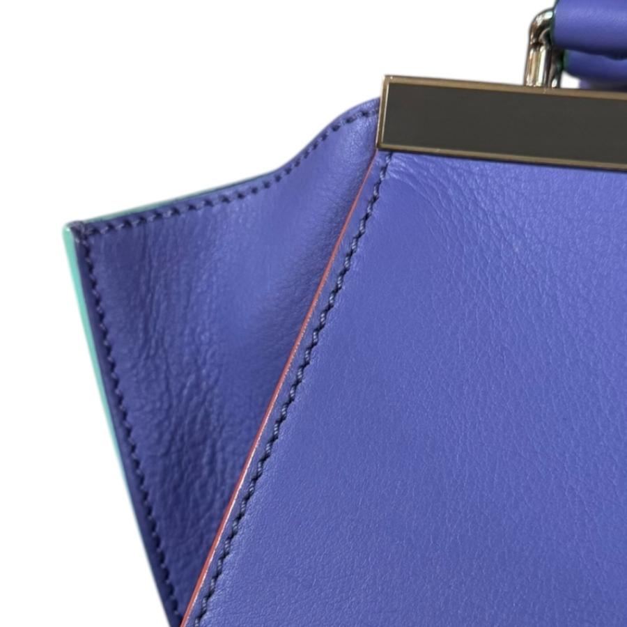 フェンディ プチトロワジュール ショルダーバッグ レザー 8BH333 パープル レディース FENDI  中古 楽天市場】フェンディ プチトロワジュール ショルダーバッグ
