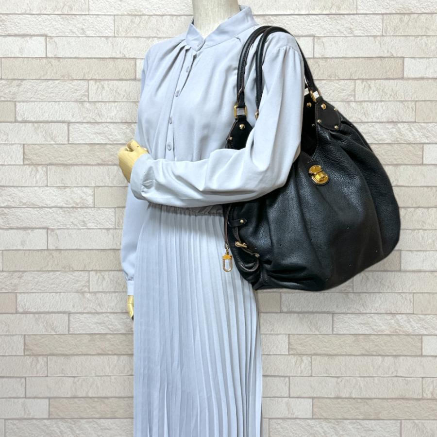 LOUIS VUITTON（ルイ・ヴィトン） L モノグラムマヒナ ハンドバッグ