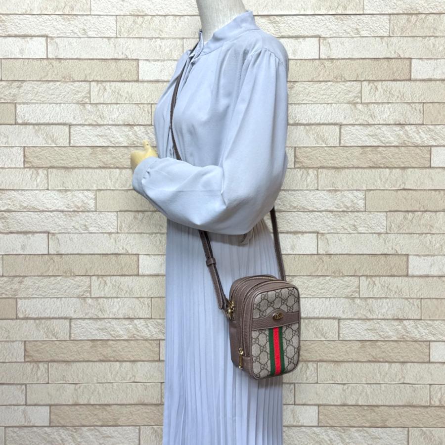 GUCCI（グッチ） ミニポシェット オフィディア ショルダーバッグ GG 