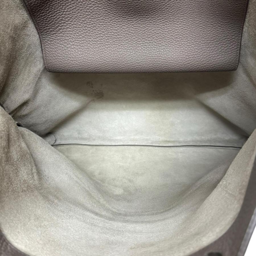 グッチ バンブー ショルダーバッグ レザー 358217 グレー ユニセックス GUCCI  中古 GUCCI（グッチ） バンブー ショルダーバッグ レザー 358217 グレー