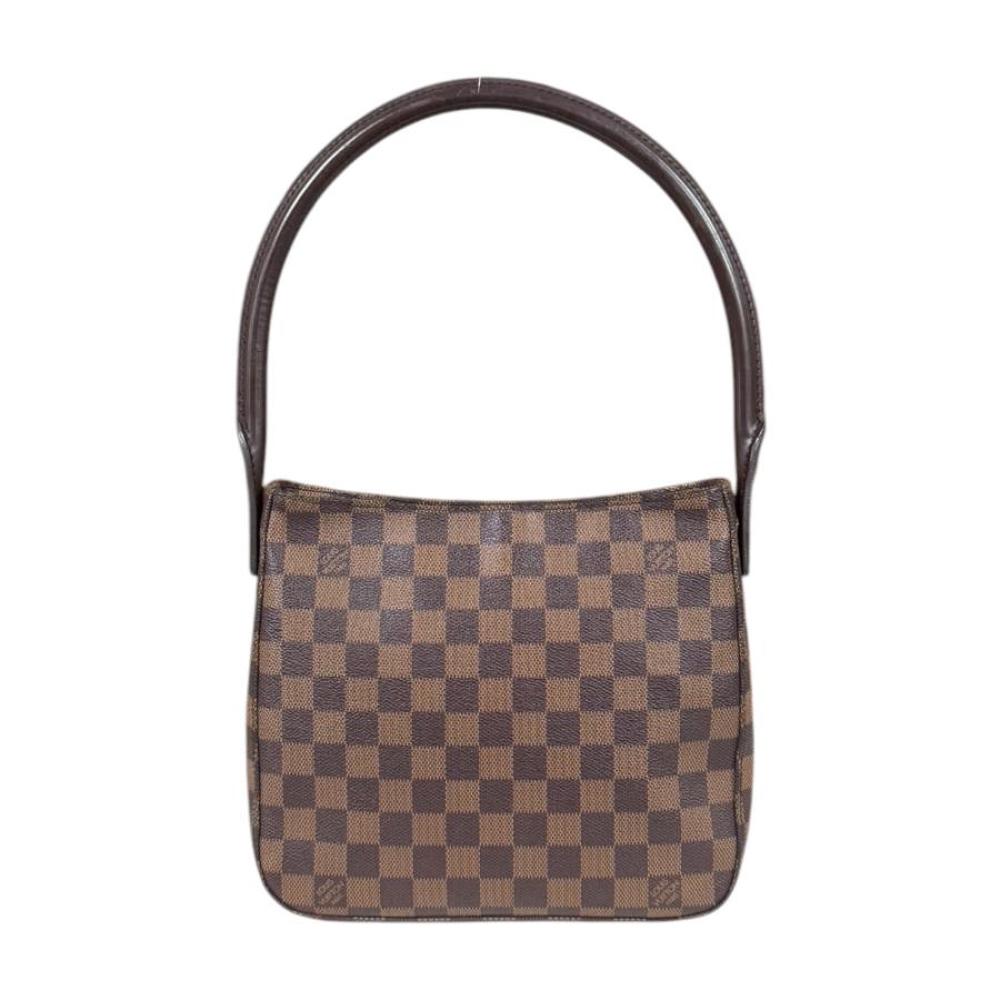 ルイヴィトン ルーピングMM SPO ダミエ ショルダーバッグ ダミエキャンバス N51157 ブラウン レディース LOUIS VUITTON  中古 LOUIS VUITTON（ルイ・ヴィトン） ルーピングMM SPO ダミエ ショルダー