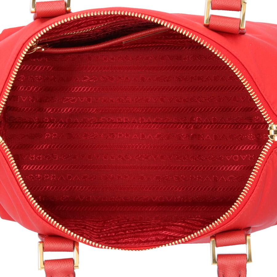 PRADA（プラダ） ショルダーバッグ ナイロン 1BA275 レッド レディース