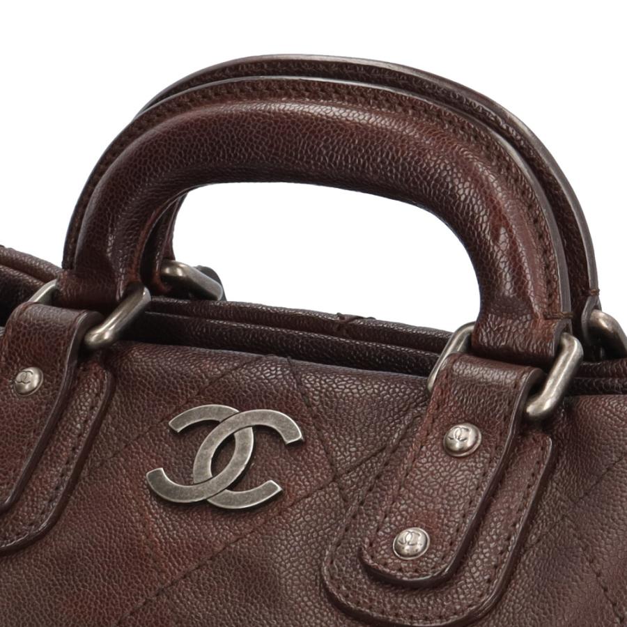 CHANEL（シャネル） ワイルドステッチ ハンドバッグ キャビアスキン