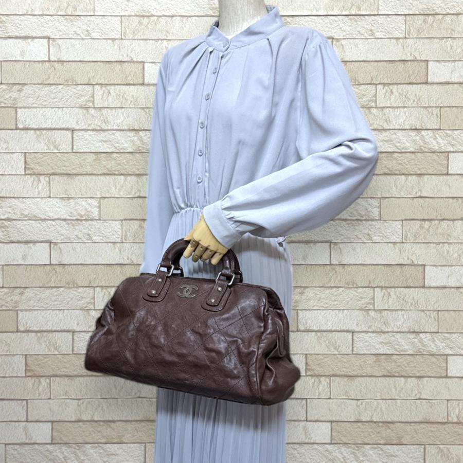 CHANEL（シャネル） ワイルドステッチ ハンドバッグ キャビアスキン
