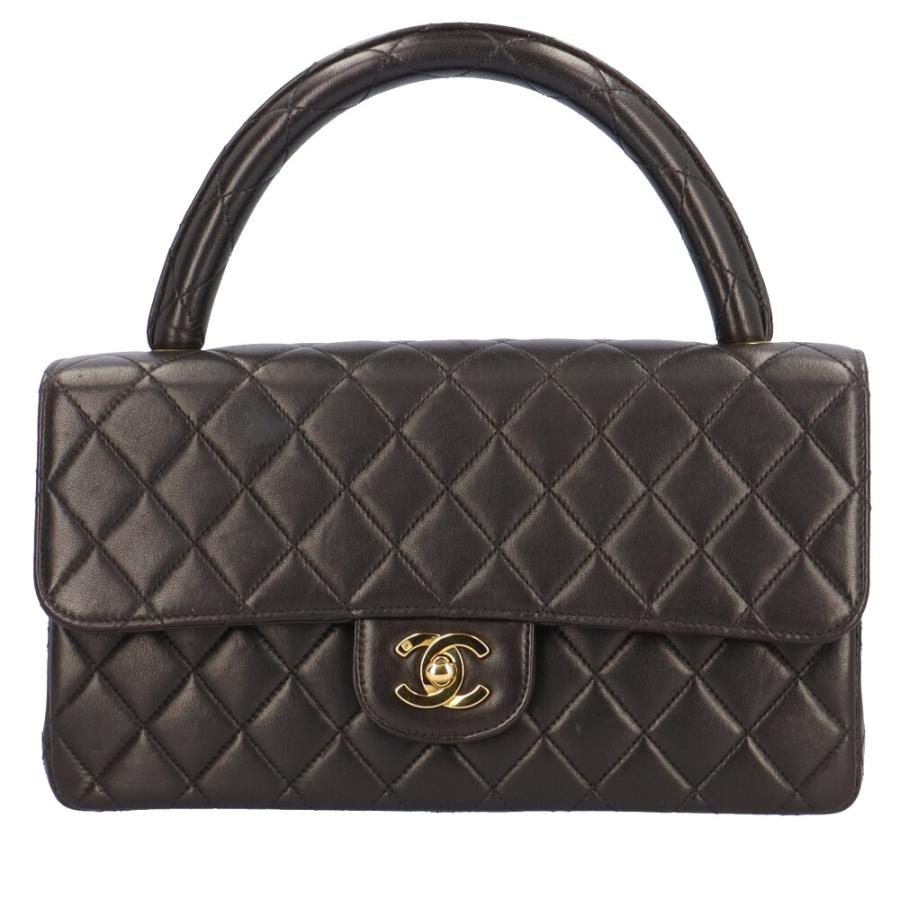 シャネル 4番台 ココマーク パテントレザーマトラッセ 親子バッグ ハンドバッグ CHANEL（シャネル） 親子バッグ ココマーク マトラッセ ハンドバッグ