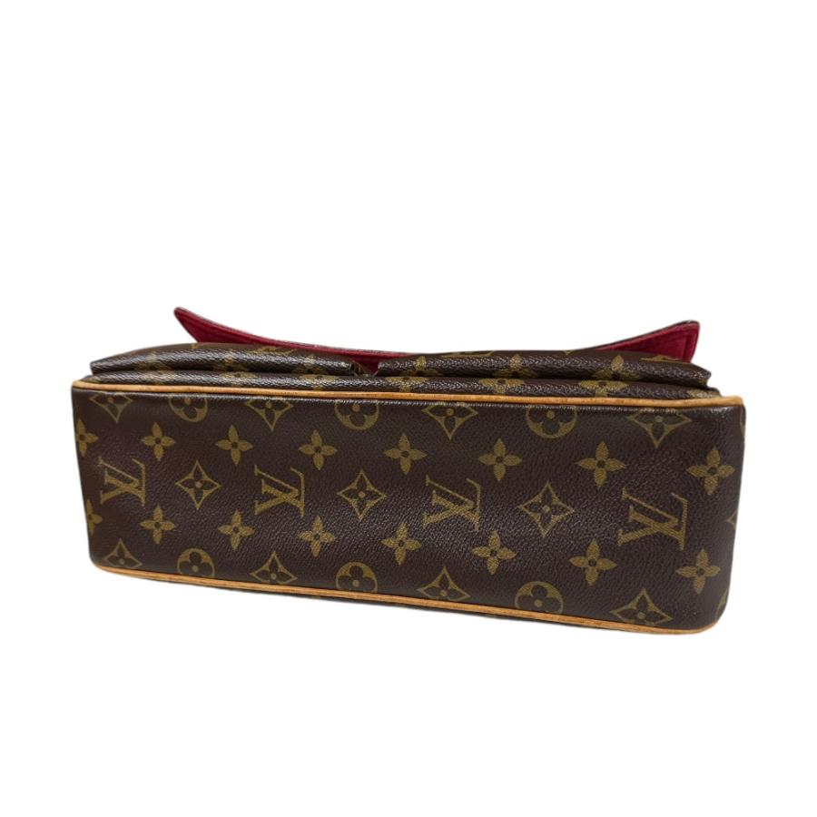 ルイヴィトン ヴィバシテMM モノグラム ショルダーバッグ モノグラムキャンバス M51164 ブラウン レディース LOUIS VUITTON  中古 LOUIS VUITTON（ルイ・ヴィトン） ヴィバシテMM モノグラム ショルダー