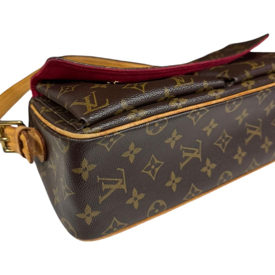 ルイヴィトン ヴィバシテMM モノグラム ショルダーバッグ モノグラムキャンバス M51164 ブラウン レディース LOUIS VUITTON  中古 LOUIS VUITTON（ルイ・ヴィトン） ヴィバシテMM モノグラム ショルダー