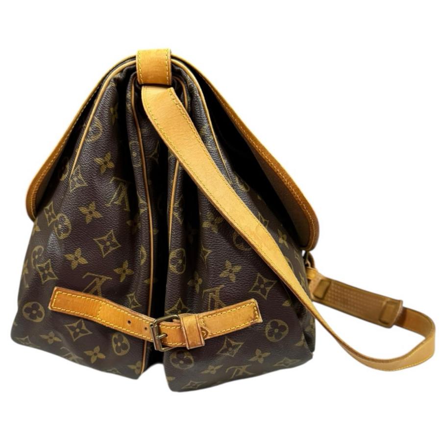 【美品】LOUIS VUITTON ソミュール 35 モノグラム LOUIS VUITTON（ルイ・ヴィトン） ソミュール35 モノグラム ショルダー