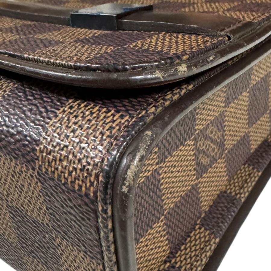 希少　ルイヴィトン　ダミエ　トライベッカ　ミニ　ショルダーバッグ　ブラウン LOUIS VUITTON（ルイ・ヴィトン） トライベッカミニ ダミエ ショルダー