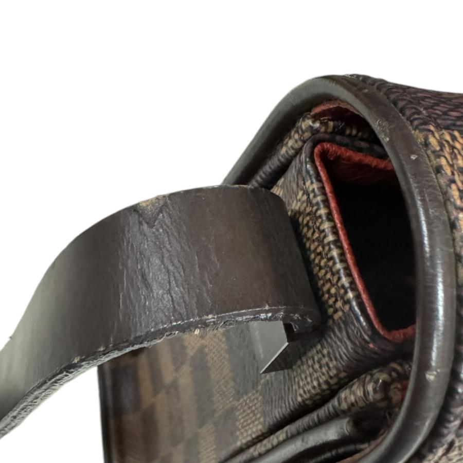 ルイヴィトン トライベッカミニ ダミエ ショルダーバッグ ダミエキャンバス N51162 ブラウン レディース LOUIS VUITTON  中古 LOUIS VUITTON（ルイ・ヴィトン） トライベッカミニ ダミエ ショルダー