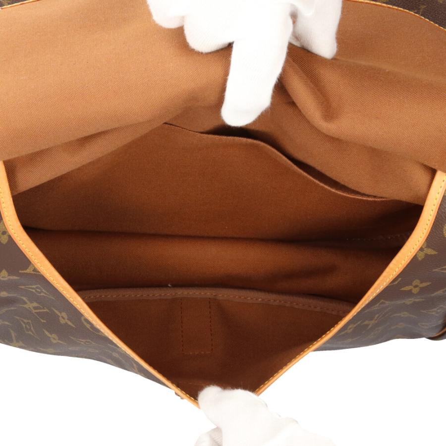 ルイヴィトン モノグラム ソミュール35 ショルダーバッグ フランス製 LOUIS VUITTON（ルイ・ヴィトン） ソミュール35 モノグラム ショルダー