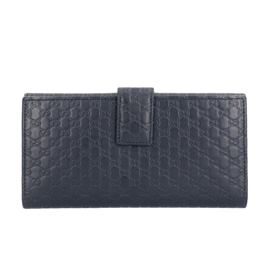 GUCCI（グッチ） マイクログッチシマ 長財布 レザー 449393 ユニ