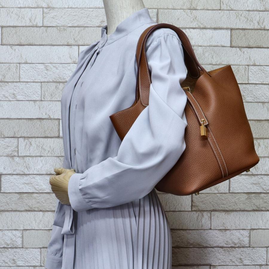 HERMES（エルメス） ピコタンロックMM ハンドバッグ トリヨン