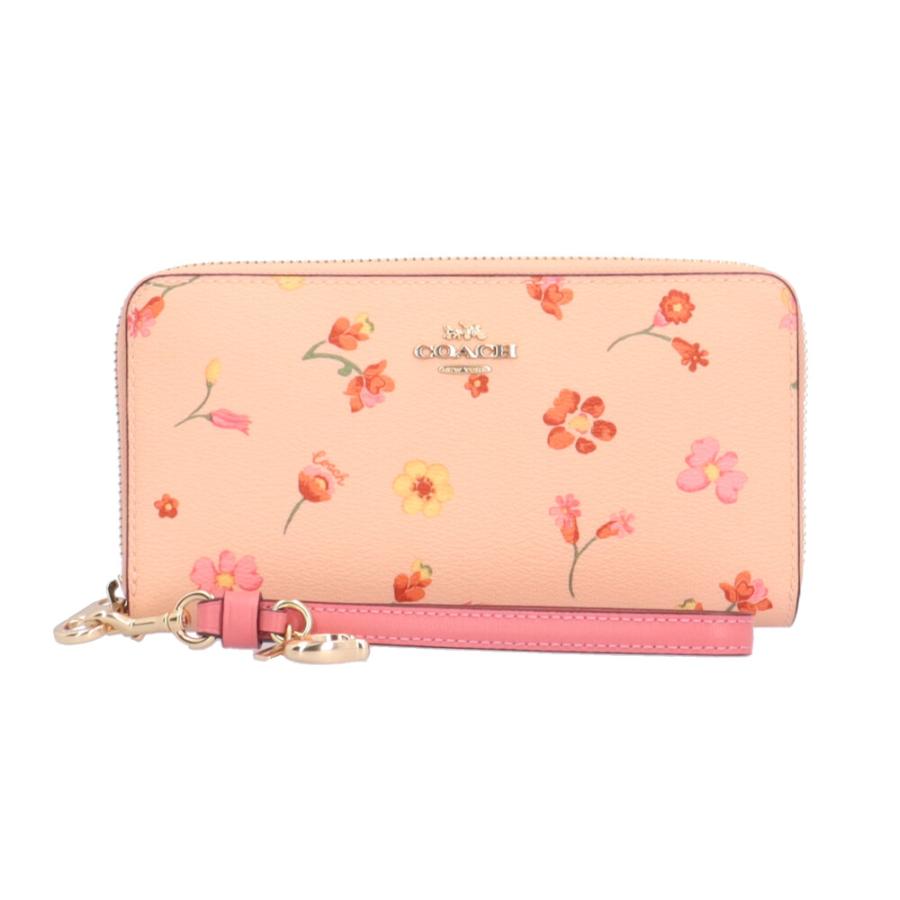 COACH コーチ ミスティカルフローラルプリント 長財布 PVC C9714 COACH コーチ ミスティカルフローラルプリント 長財布 PVC C9714