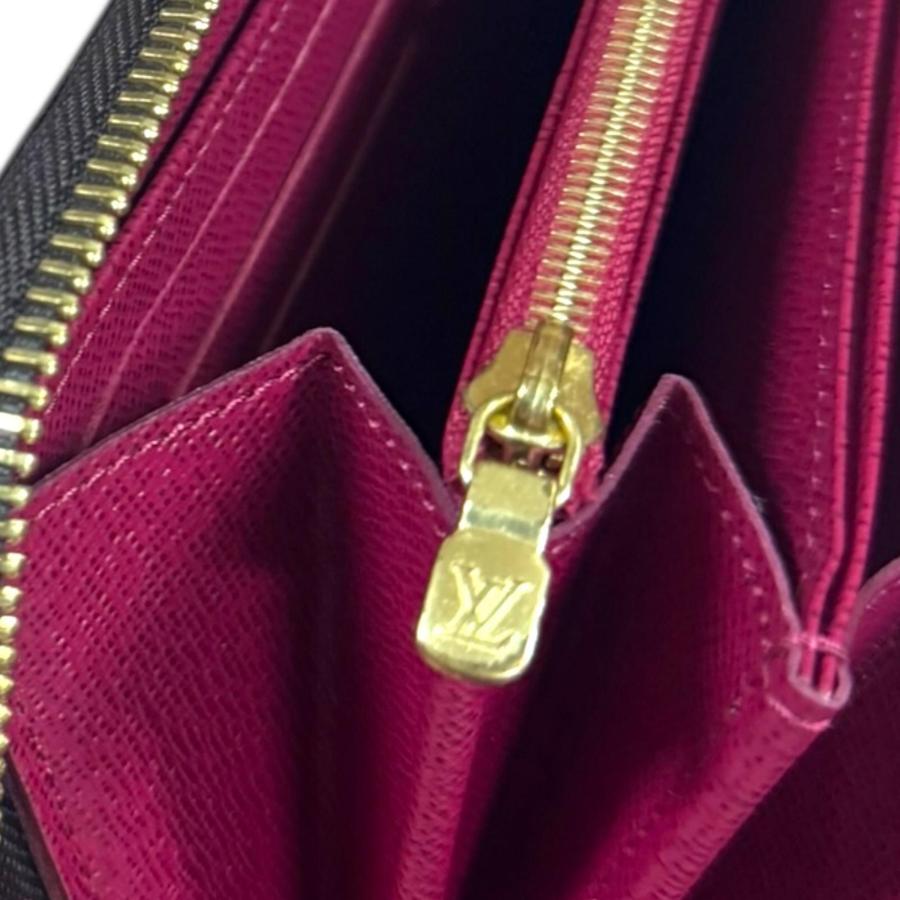 ルイヴィトン ジッピーウォレット モノグラム 長財布 モノグラムキャンバス M41895 レディース LOUIS VUITTON  中古 ルイヴィトン LOUIS VUITTON 長財布 M41895 モノグラム フューシャ